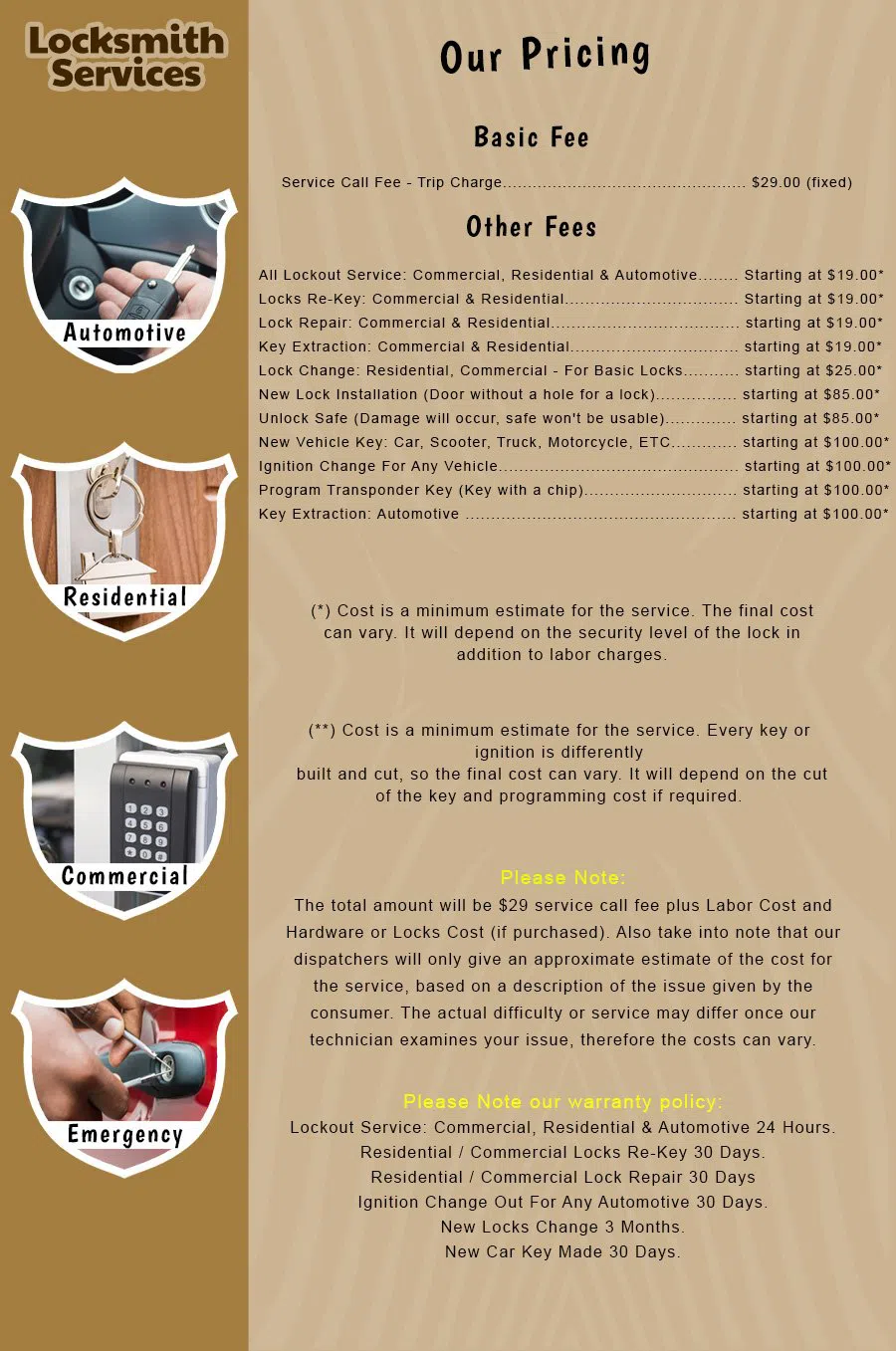 Lakeland FL Lock Key Store Lakeland, FL 863-229-8213